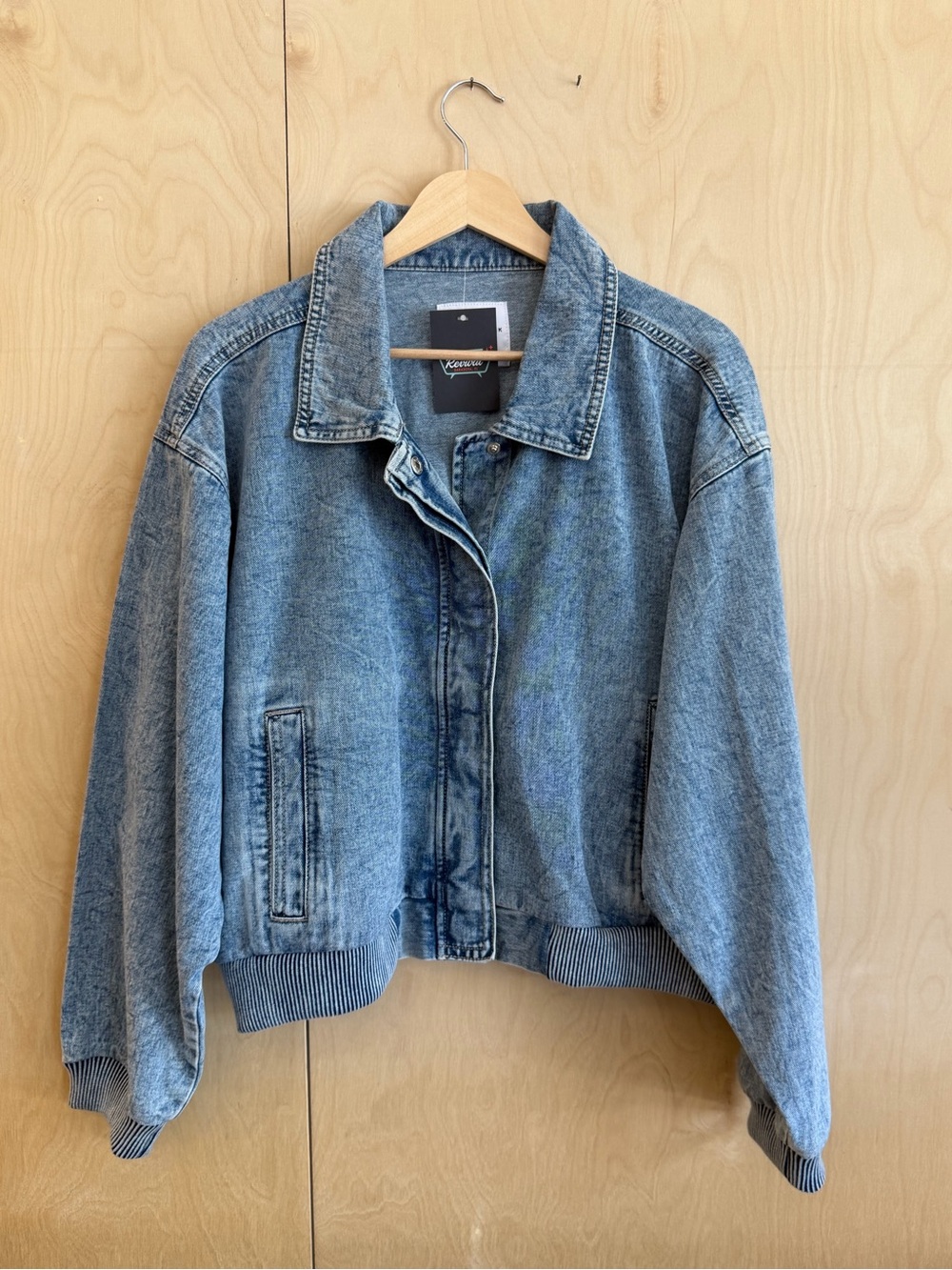 Celebrity Pink Denim Blue Women’s Relaxed Fit Jacket